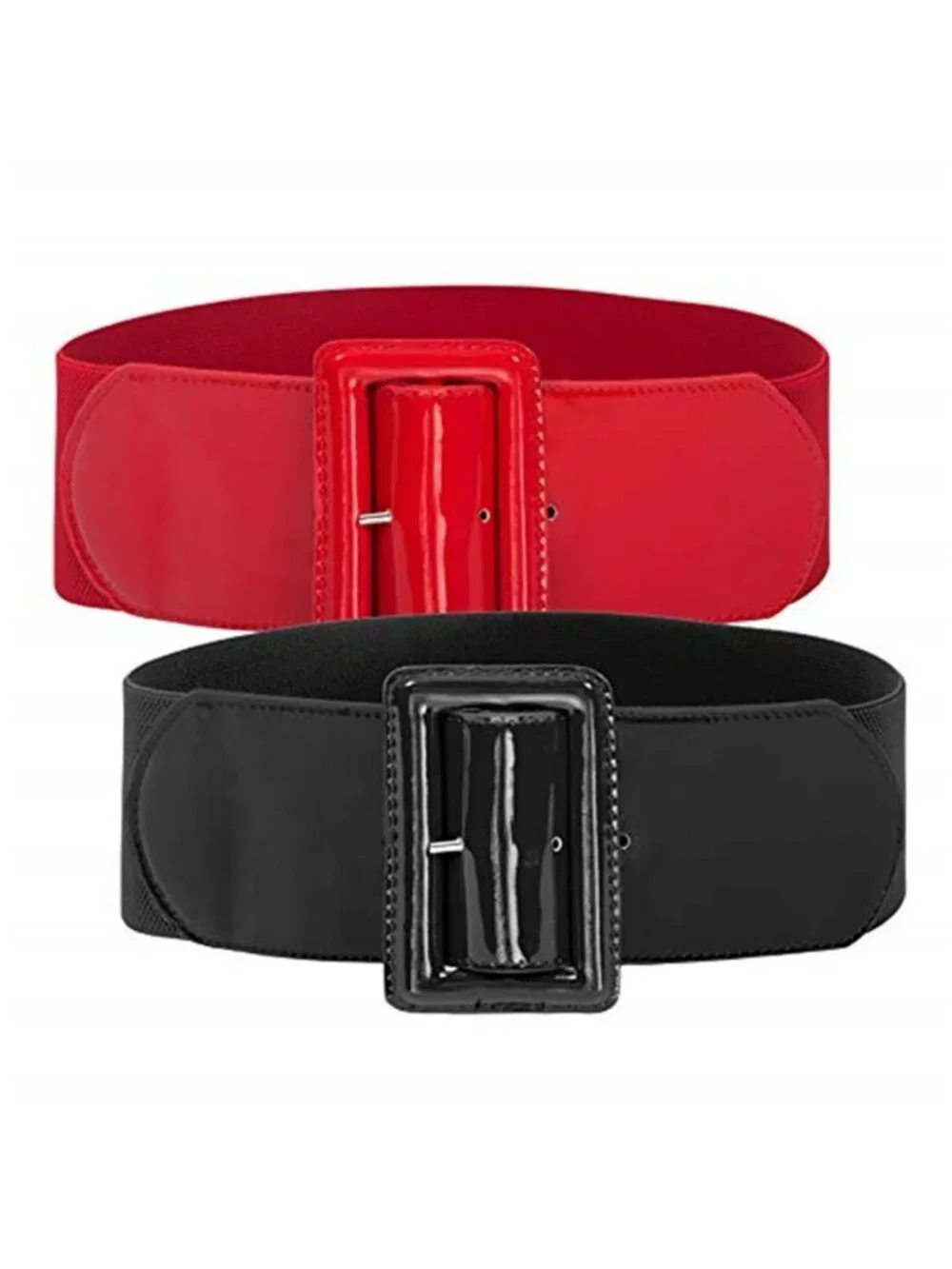 GRACE KARIN Women's Stretchy Belt 3 Inch Wide Elastic Belts